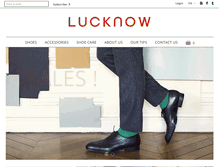 Tablet Screenshot of lucknow.fr